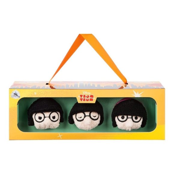 Disney Incredibles 2 Edna Mode Mini Tsum Tsum Plush Boxed Set - Picture 1 of 7